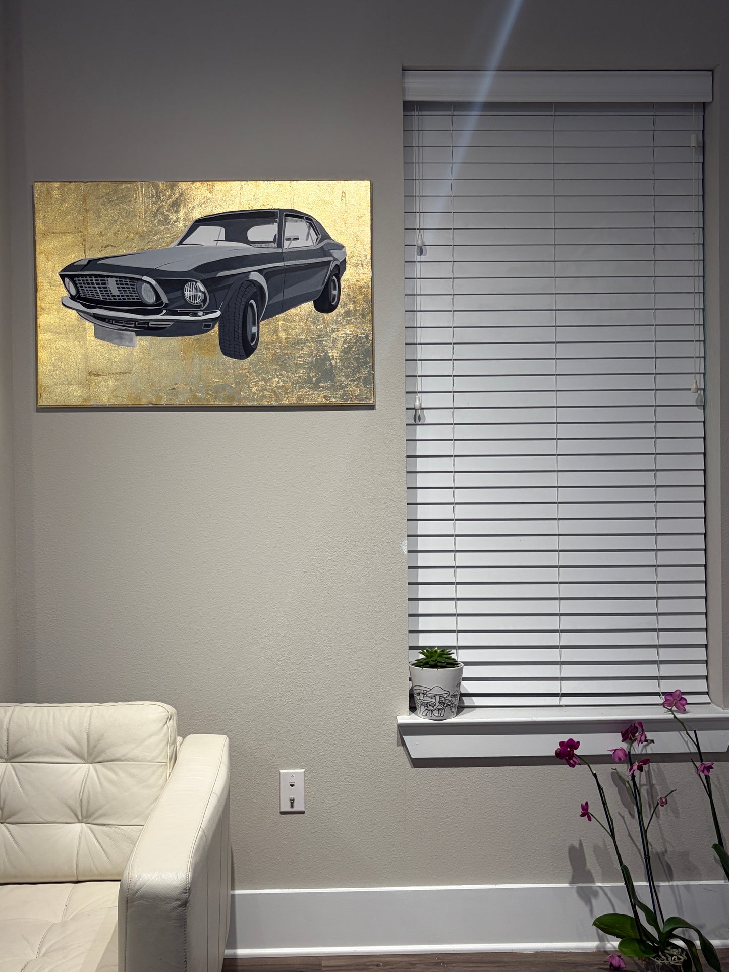 Antique Car Mustang 1969